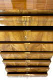 19th Century South German Biedermeier Walnut Chiffoniere with Seven Drawers, View 6