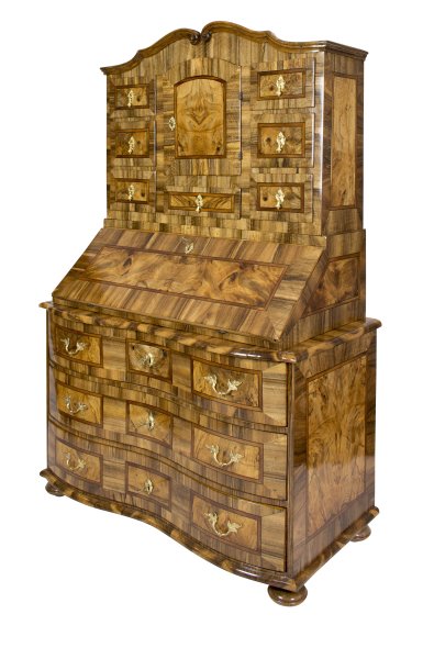 Barock Tabernakel Sekretär Nussbaum
