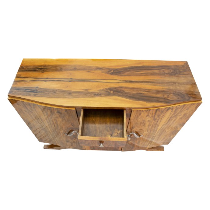 Sideboard - Nussbaum - Art Deco - Antiquitäten - Antik - Möbel