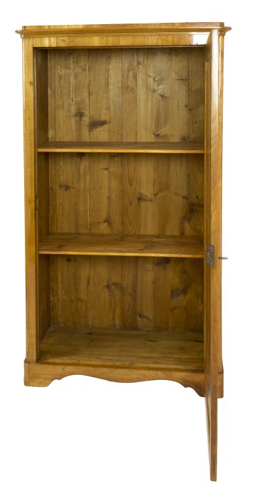 Kleiner eintüriger Schrank - Kirschbaum - Biedermeier - Antiquitäten - Antik - Möbel